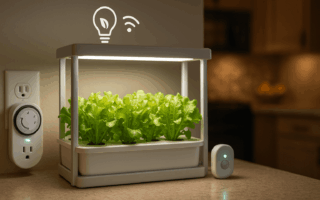 Economizando Energia com Timers e Sensores em Sistemas de Iluminação Hidropônicos Domésticos