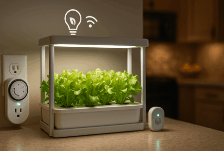 Economizando Energia com Timers e Sensores em Sistemas de Iluminação Hidropônicos Domésticos